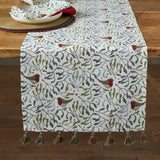 Robin & Mistletoe Cotton Table Linen