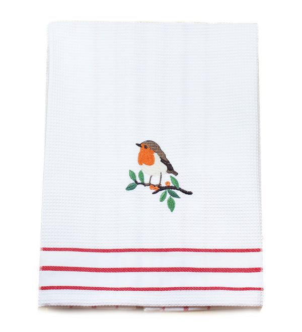 'Festive Design' Cotton Tea Towel