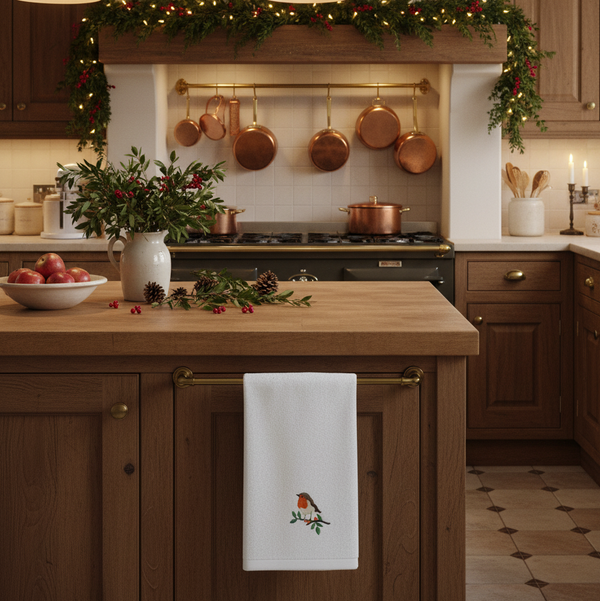 Festive Design Cotton Towels