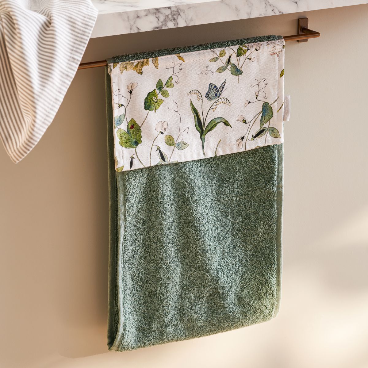 Sophie Allport Wild Floral Cotton Roller Towel