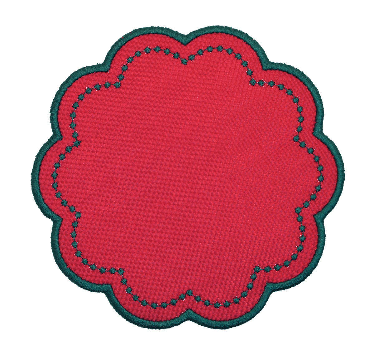 Scalloped Woven Placemats & Coasters