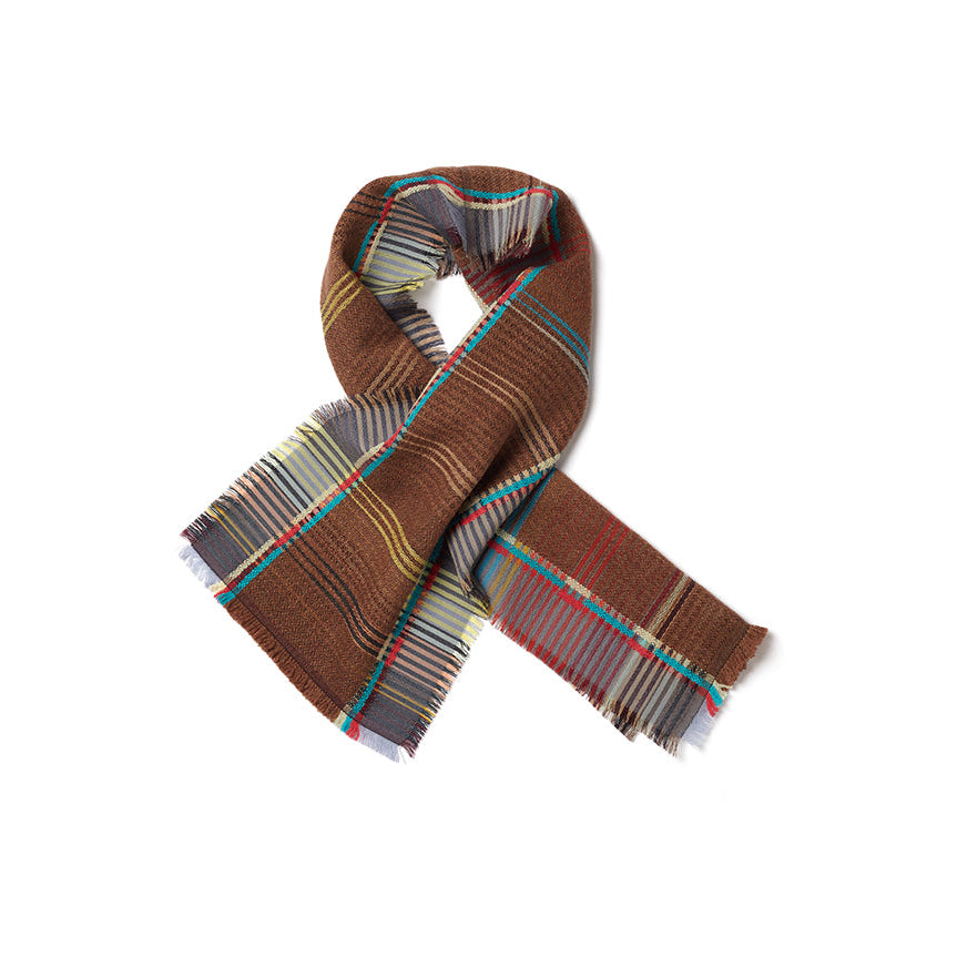 Dafne Wool/Cashmere Tippet Short Scarf