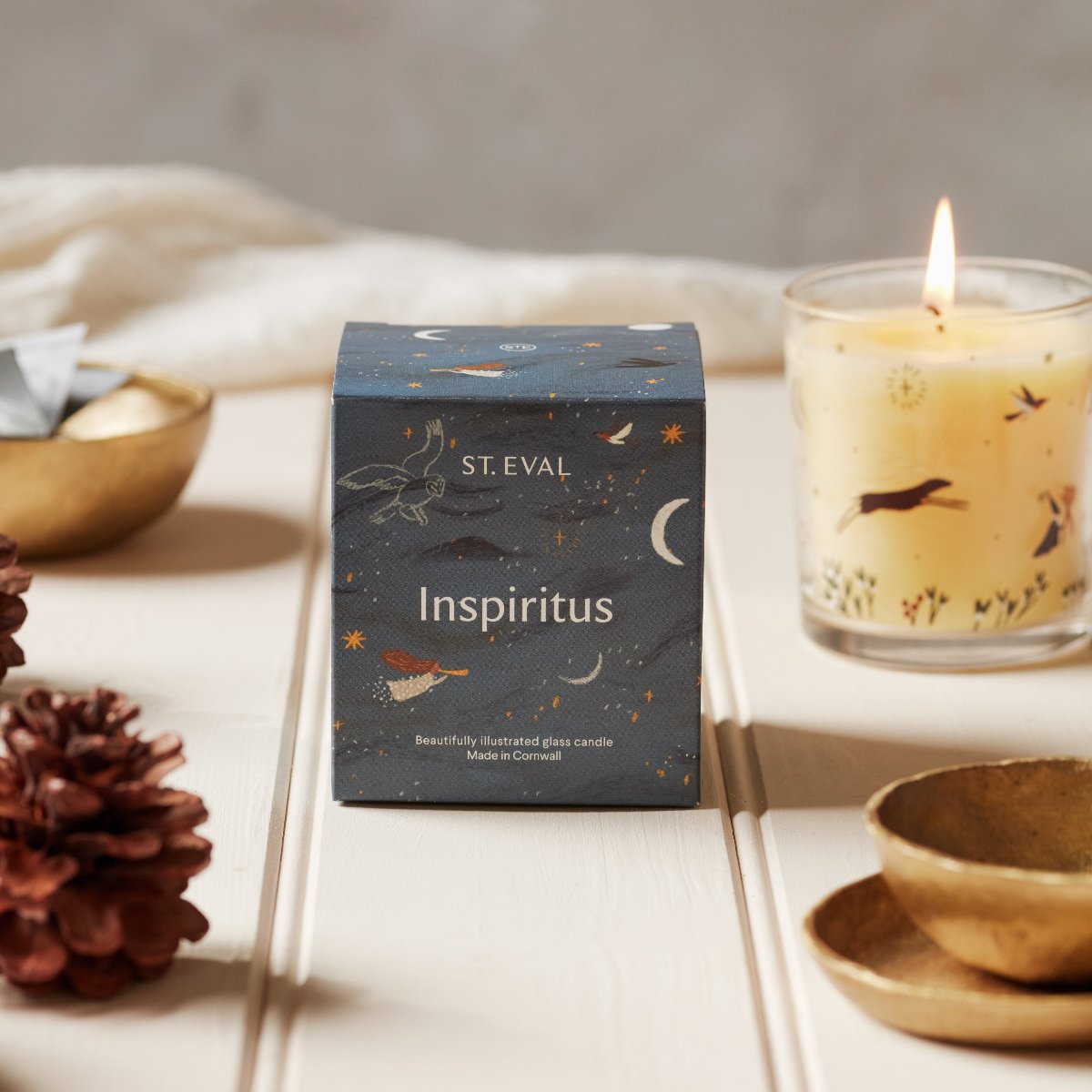 Christmas Wonderland Glass Candle