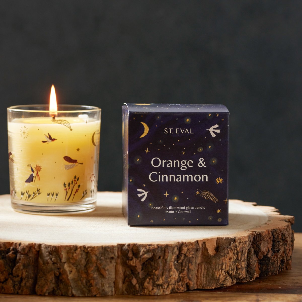 Christmas Wonderland Glass Candle