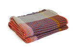 'Lovelace' Merino Lambswool Basketweave Lightweight Throw