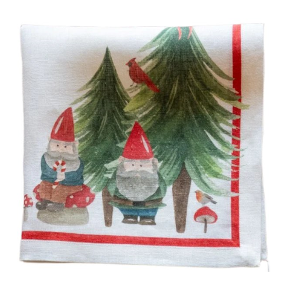 Gnome 100% Linen Napkins - HALF PRICE