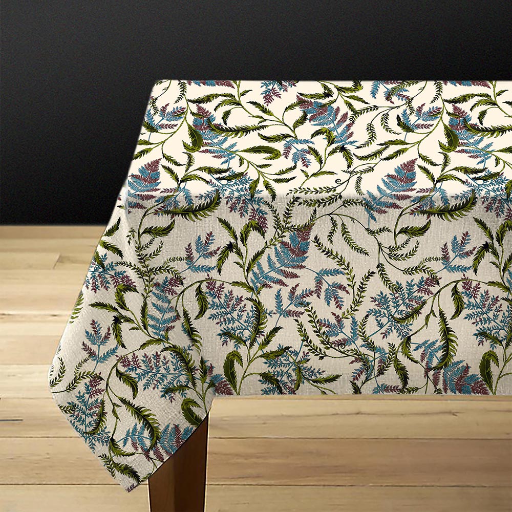 'Ferns' Linen Tablecloth | Woods Fine Linens