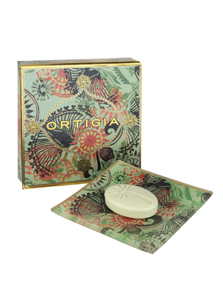 Ortigia 'Fico D'India' Soap On A Plate