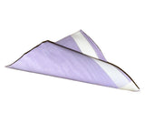 Lehner Ladies Swiss Cotton Handkerchief - White Border