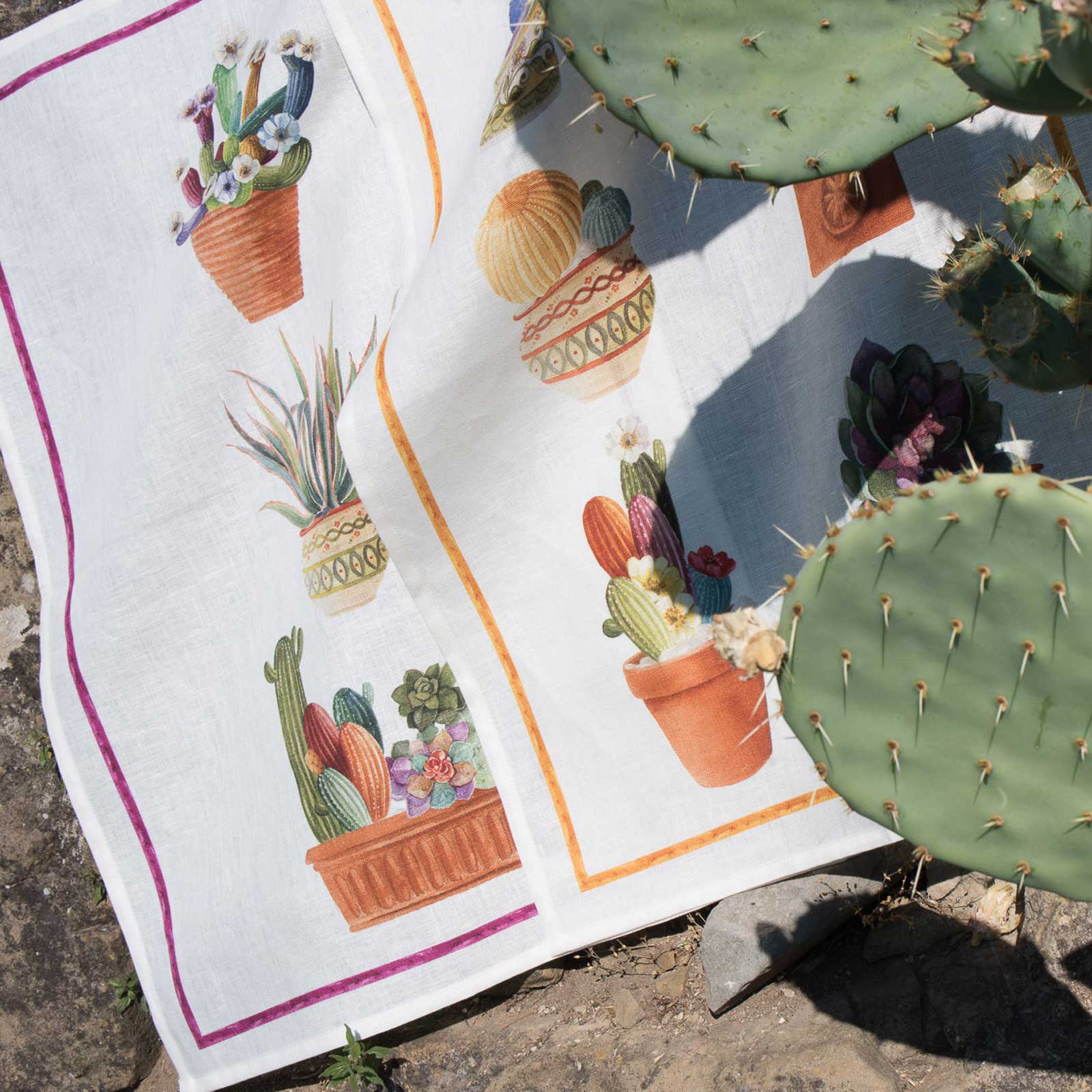Kactus 100% Linen Tea Towels
