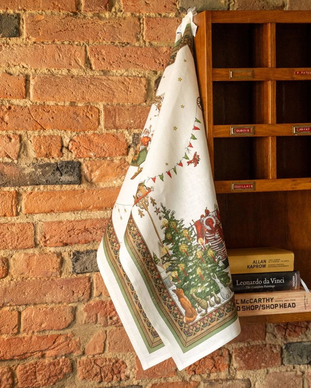 Natalis Linen Tea Towel