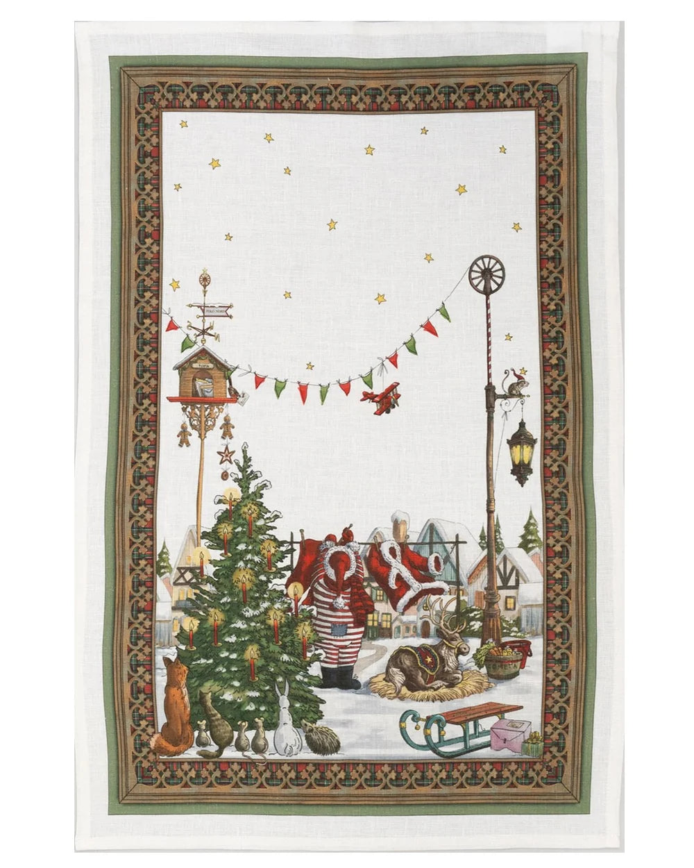 Natalis Linen Tea Towel