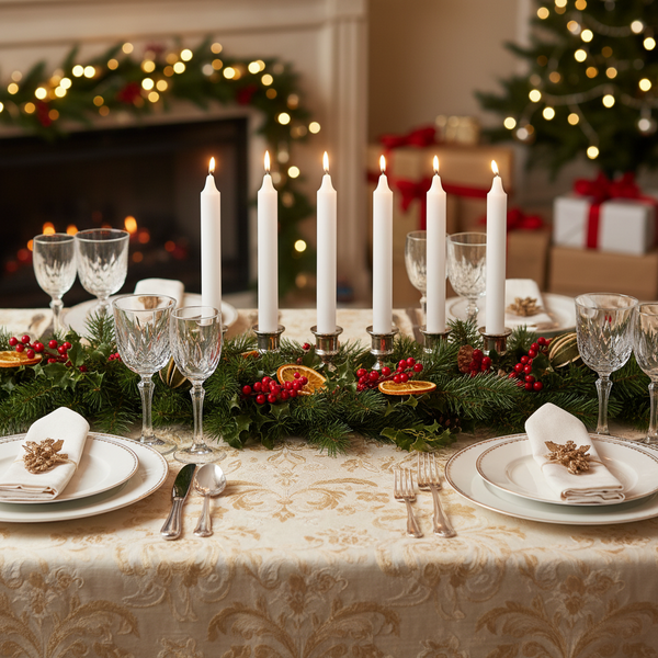 Trudon Pack of 6  'Madeleine' Christmas Scented Candles