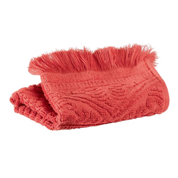 'Zoe' Fringed Guest Towel Collection