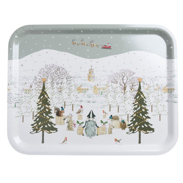 Sophie Allport 'Festive Forest' Printed Tray