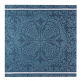 Armoiries Blue 100% Linen Table Linens