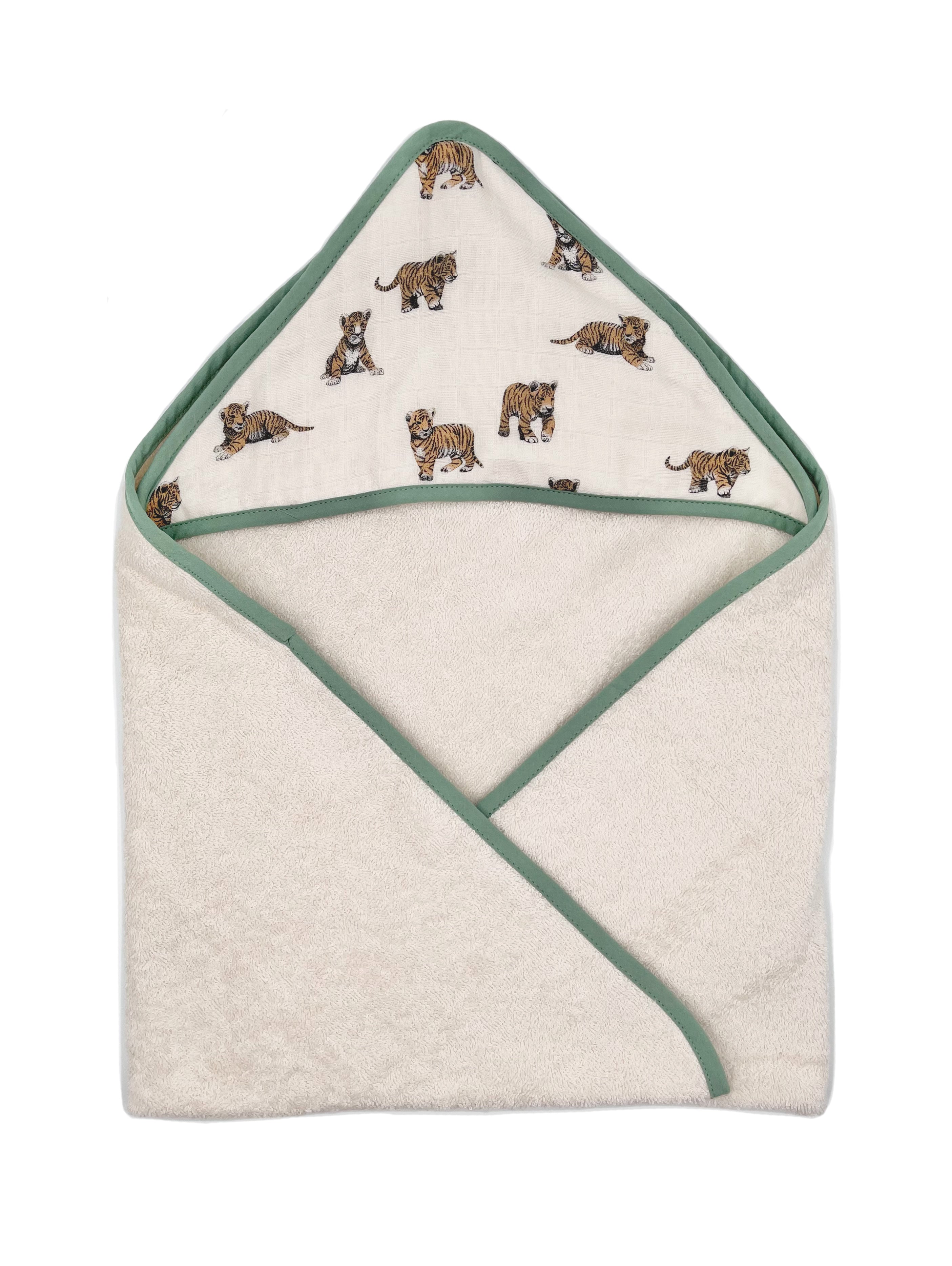 Baby Animal Design Hooded Bath Towels