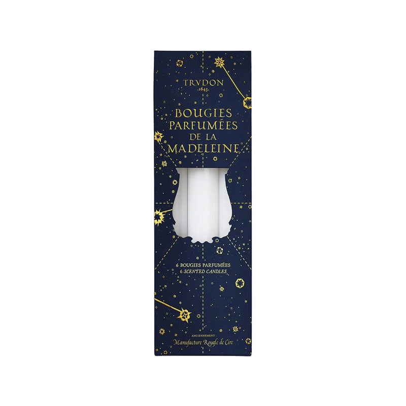 Trudon Pack of 6  'Madeleine' Christmas Scented Candles