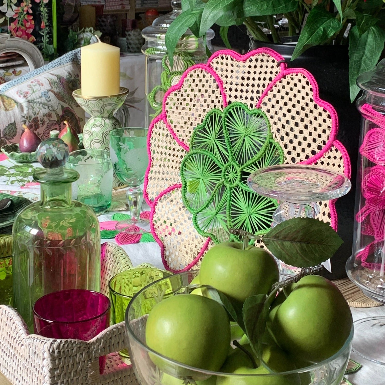 Woods 'Cayena' Round Placemat