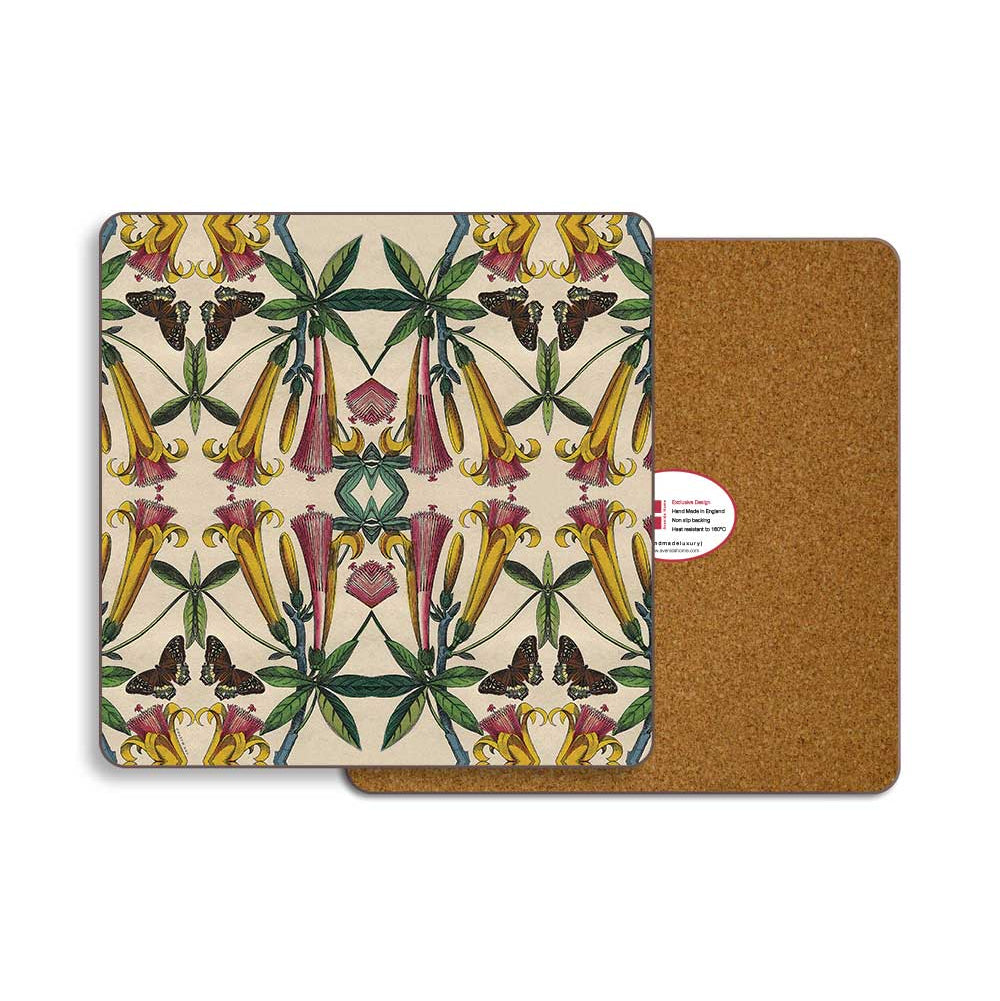 Yellow Flower Placemat & Coasters
