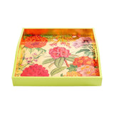 Jefferson's Garden Study' Gold Lacquer Tray