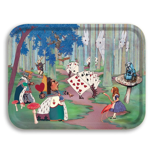 Avenida Home Alice in Wonderland 'Lost in the Woods' Tray