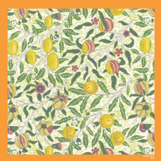 William Morris 'Fruit' Cotton/Silk Handkerchief