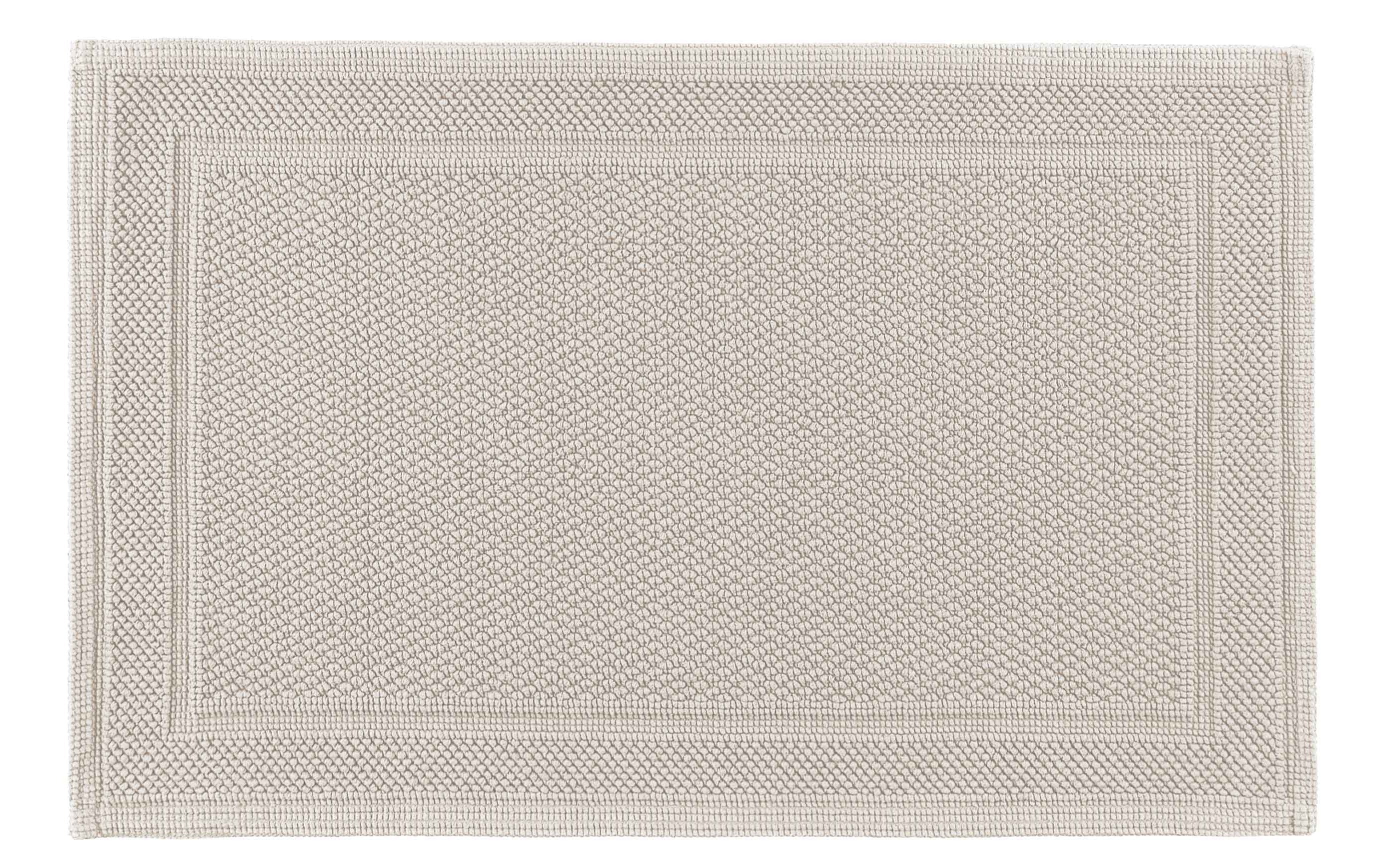 Tapis de bain en coton gaufré à motif d'abeilles