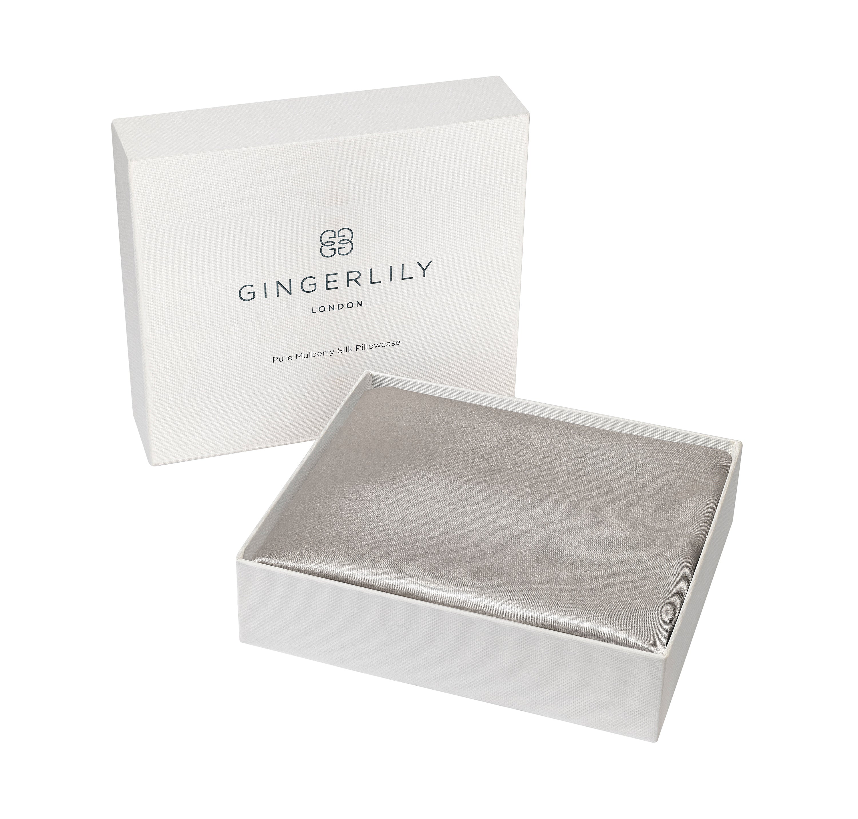 Fundas de almohada de seda de morera de Gingerlily Beauty Box