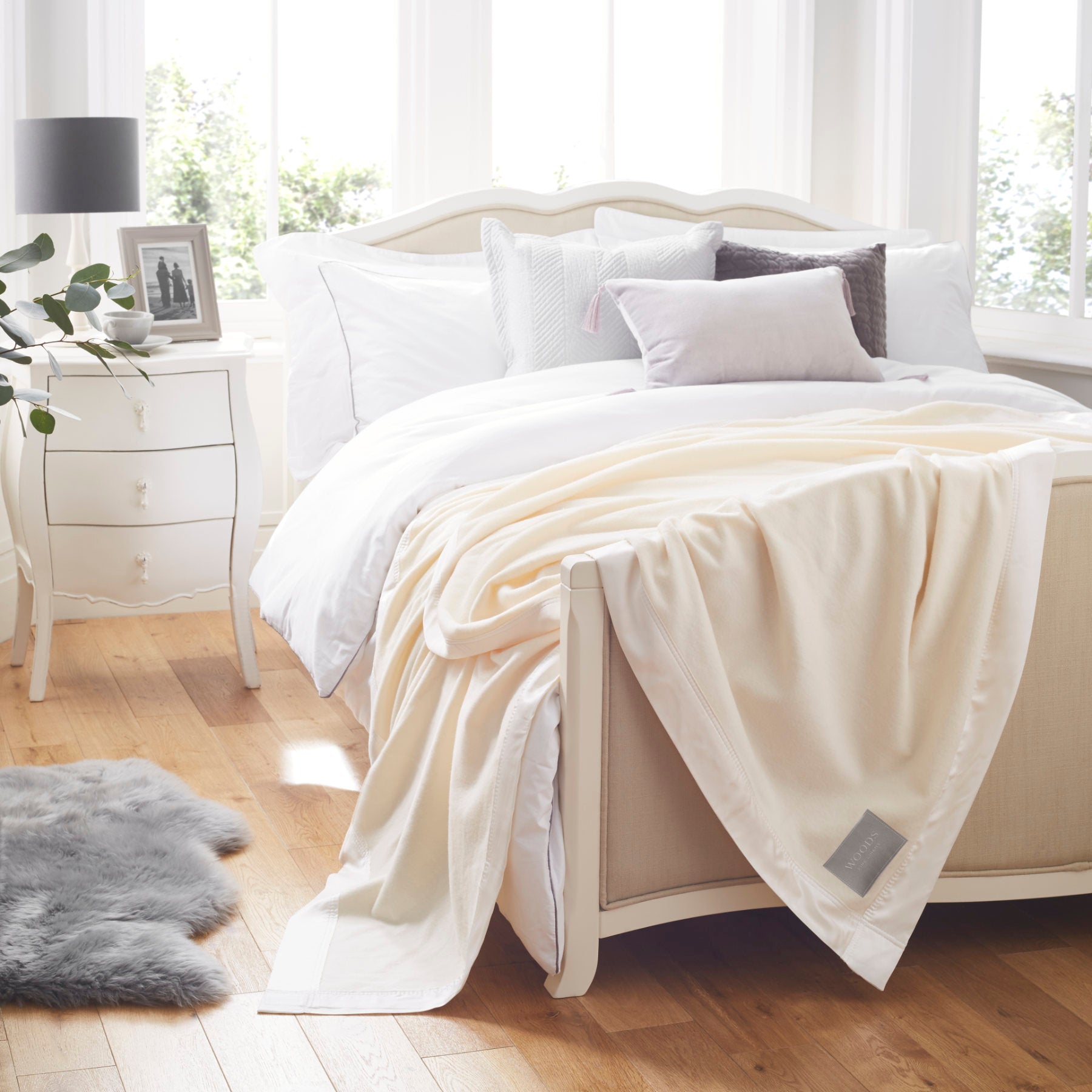 Woods Pure Cashmere Luxury Blanket