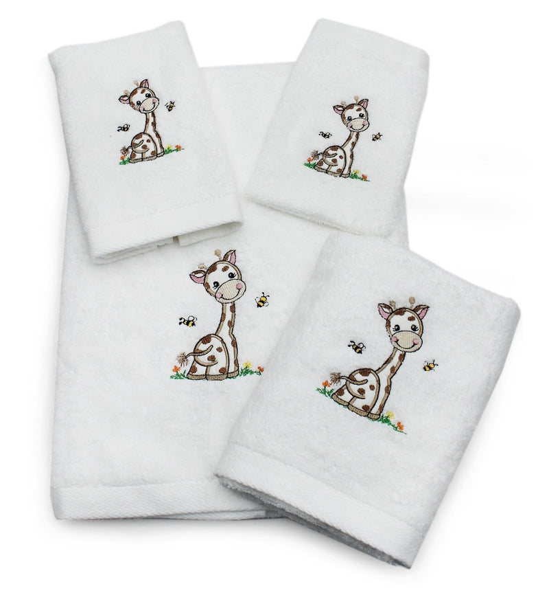 Children's Jerry Giraffe Cotton Towel Collection