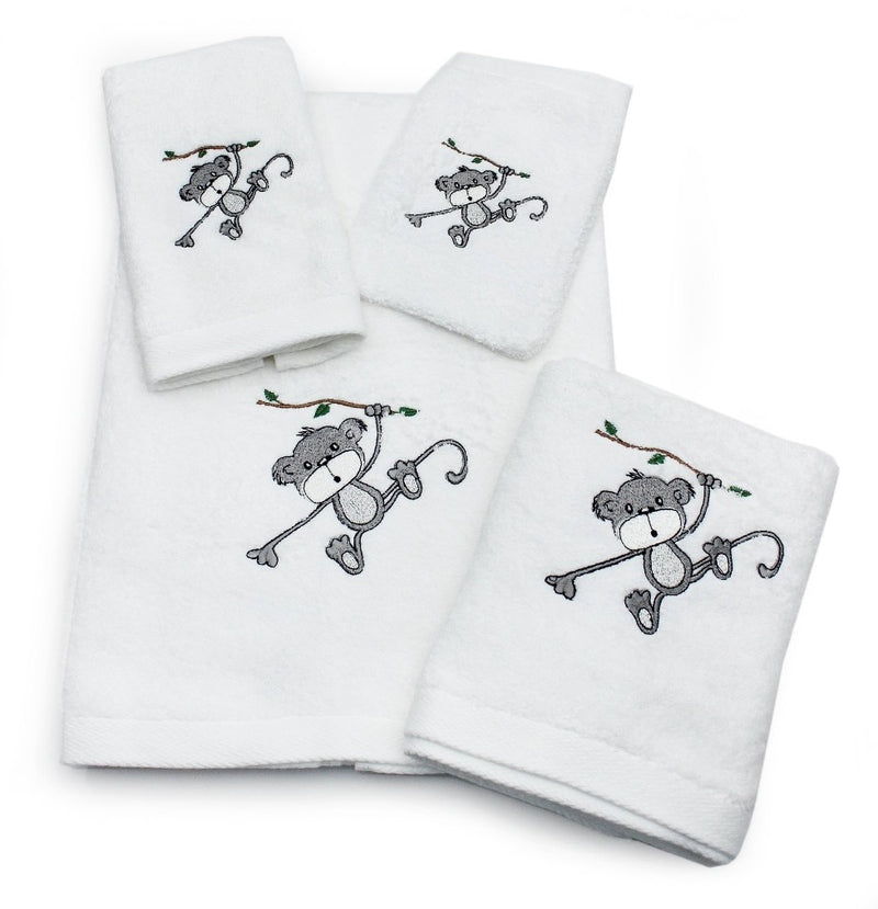 Children's Marcel Monkey Cotton Towel Collection