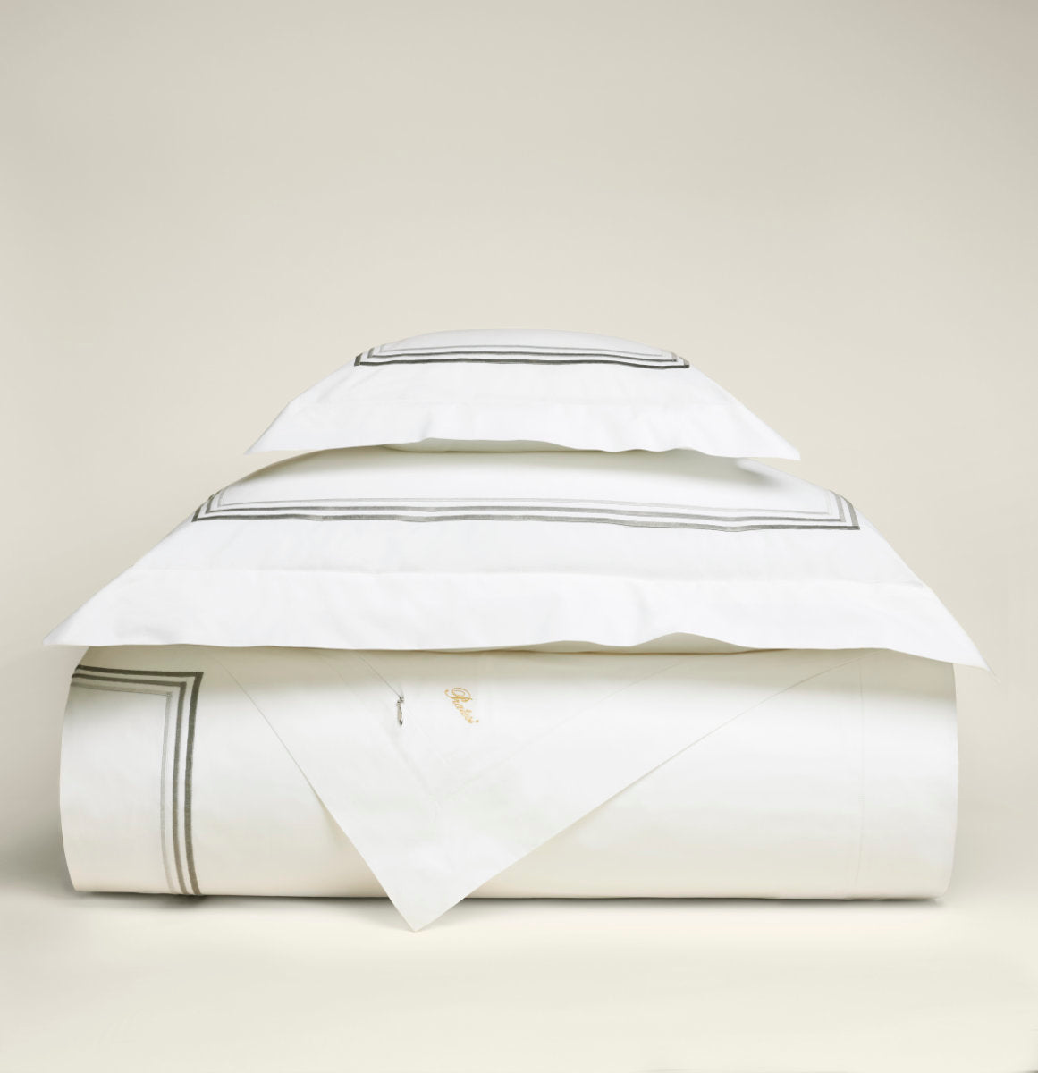 Ropa de cama Tre Righe Ombre de Pratesi