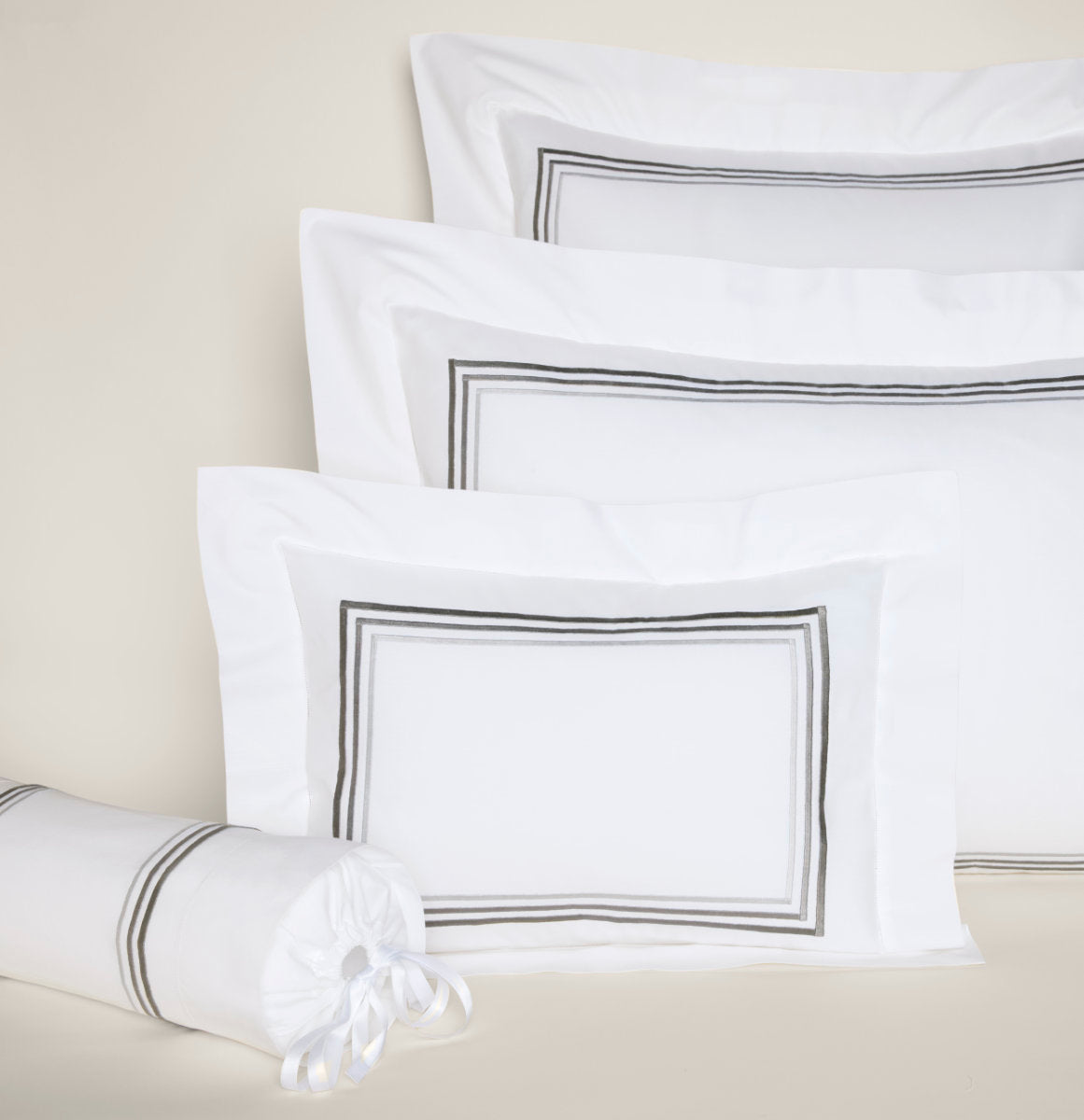 Ropa de cama Tre Righe Ombre de Pratesi