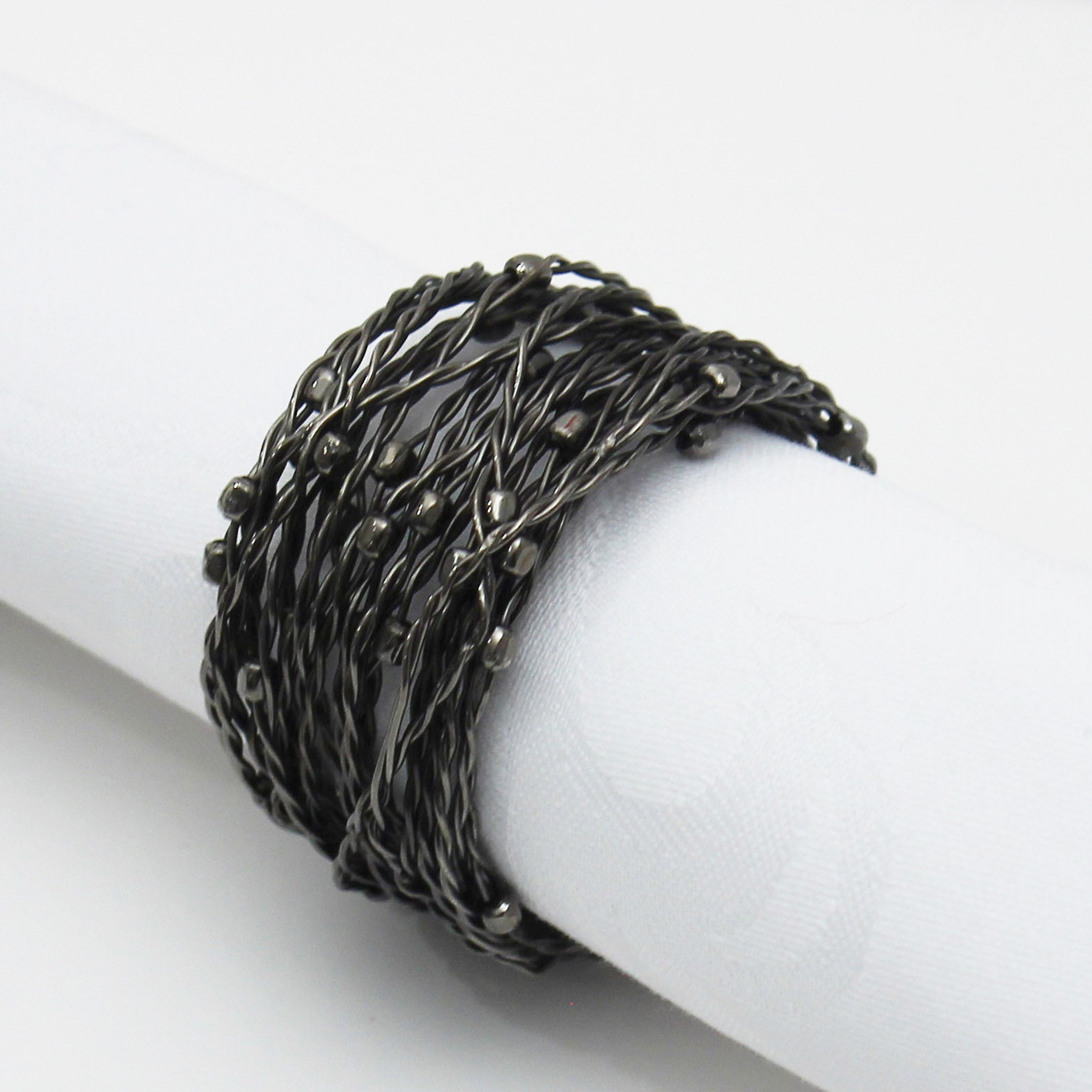 Sketch' Pewter Napkin Ring