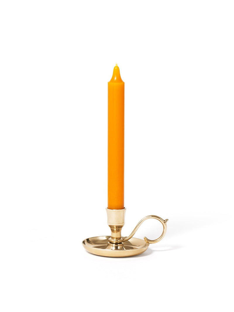 Trudon Dutch Candlestick - Gold with small handle