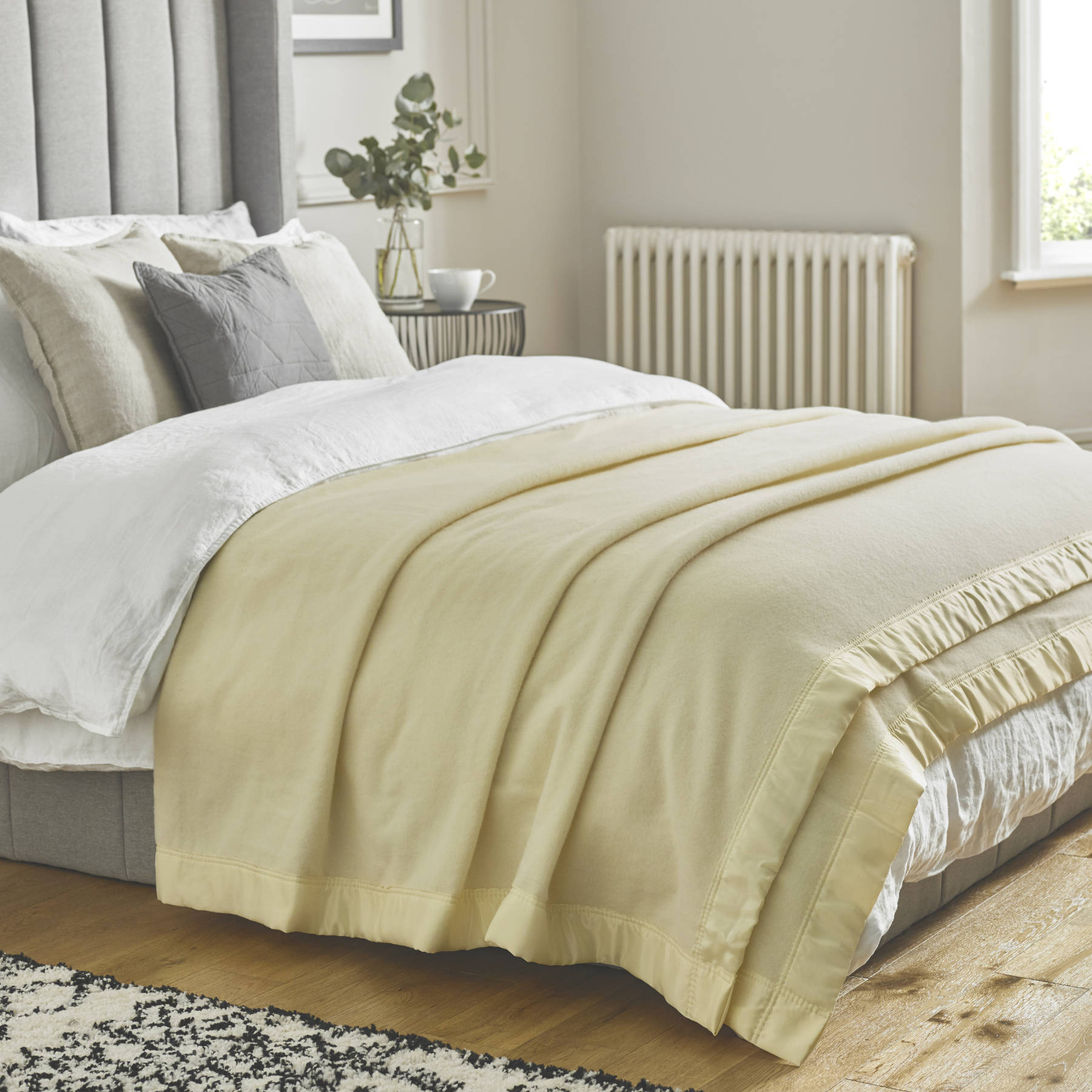 Couverture de luxe Woods « 100 % laine mérinos »