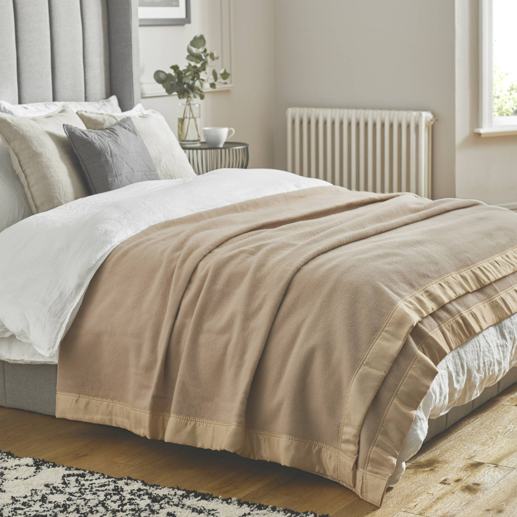 Couverture de luxe Woods « 100 % laine mérinos »