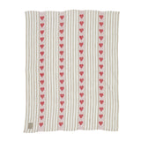 100% Irish Linen 'Striped' Tea Towel