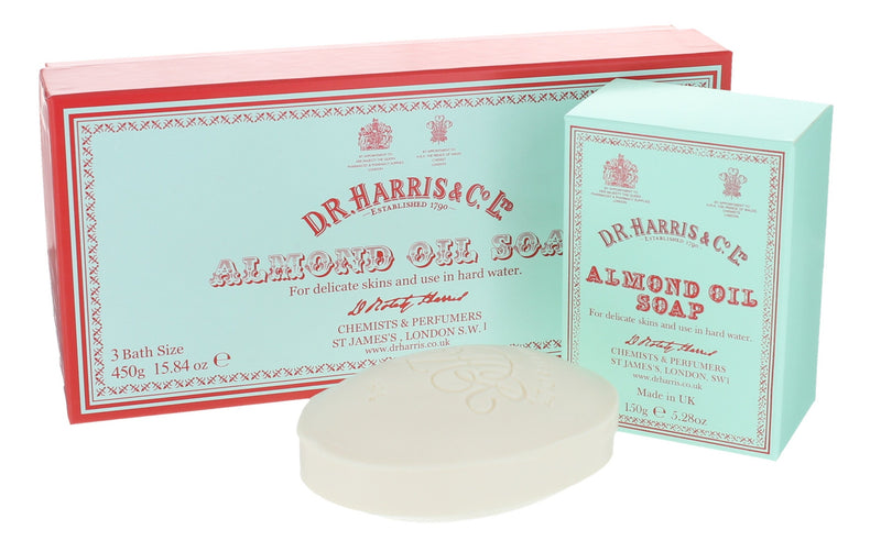 D R Harris 'Almond Oil' Soap (Set of 3)