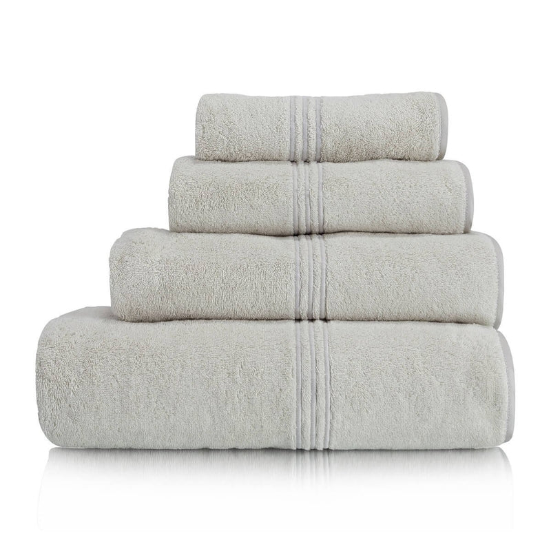 Woods Contessa Egyptian Cotton Towel Collection Oyster Silver