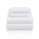 Flannelette Cotton Bed Linen white.Fitted Sheet, Flat Sheet and Pillowcases available in this range