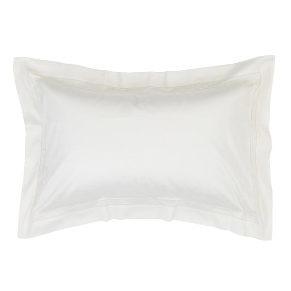 Frette 'Doppio Ajour' Cotton Ivory Oxford Pillowcase - 75% OFF