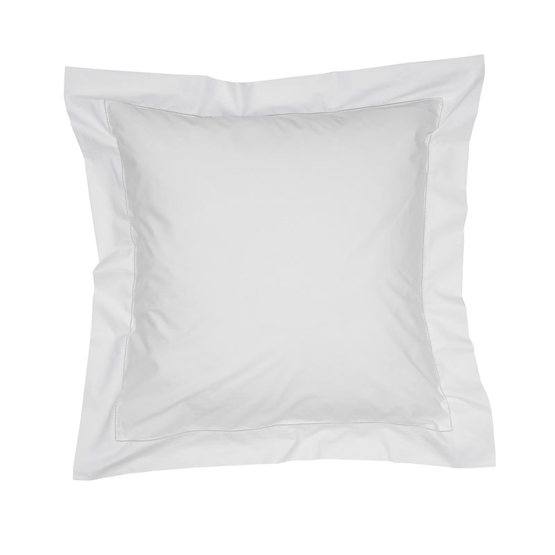Graziano Hem Stitch Egyptian Cotton Continental Pillowcase White