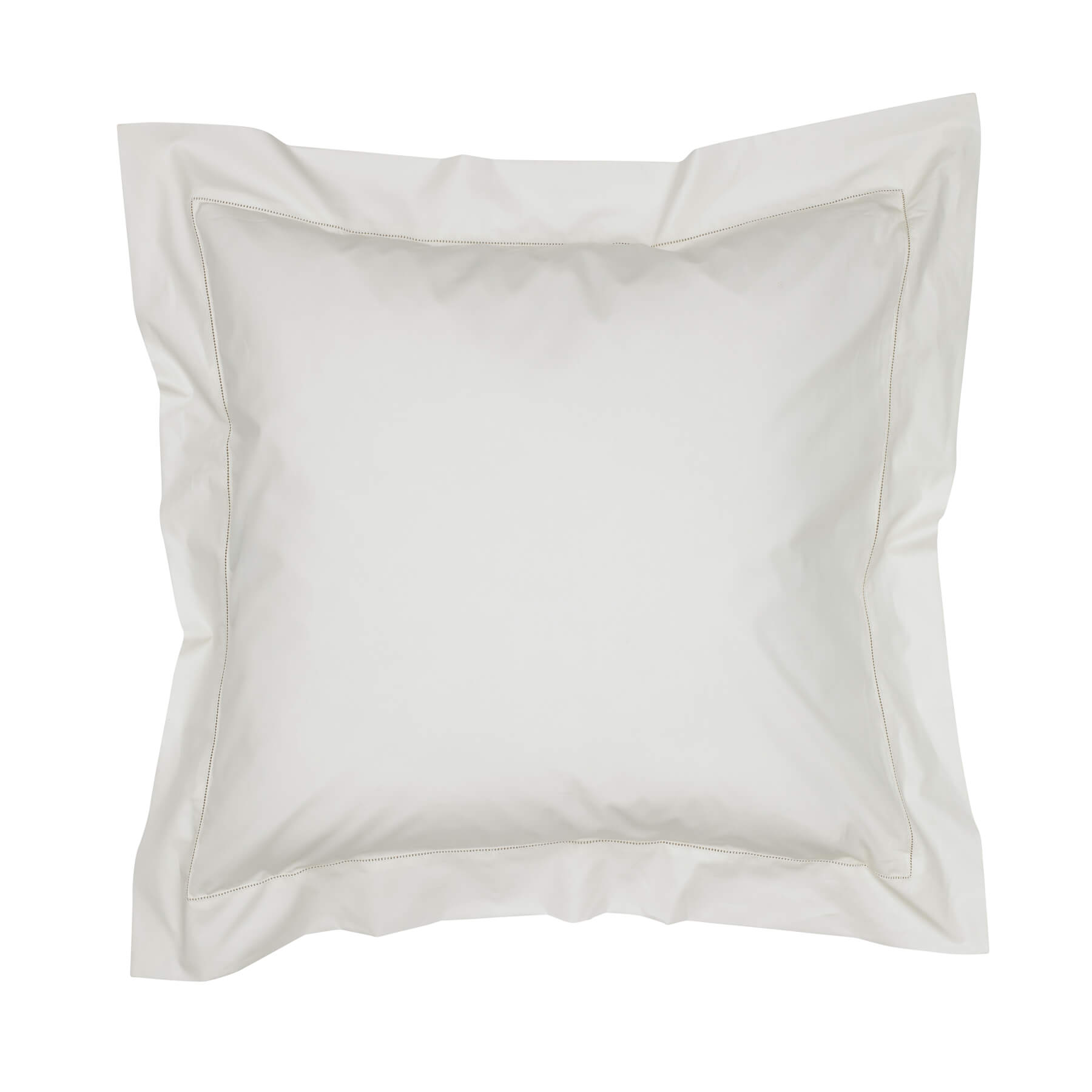 Graziano Hem Stitch Egyptian Cotton Continental Pillowcase Cream