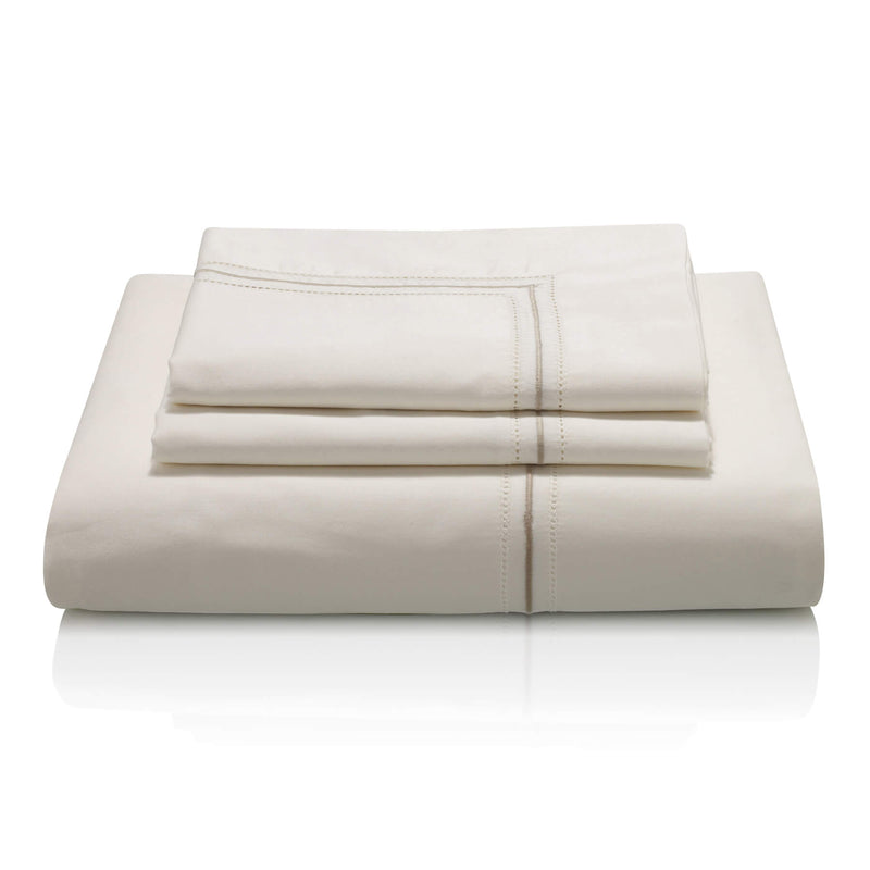 Woods Verona Egyptian Cotton ivory/beige Bed Linen Collection