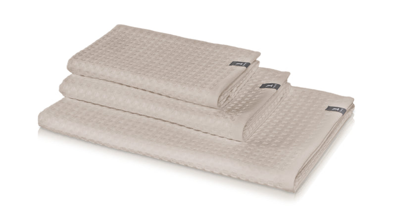 Cotton Waffle Luxury Towel Collection Cashmere