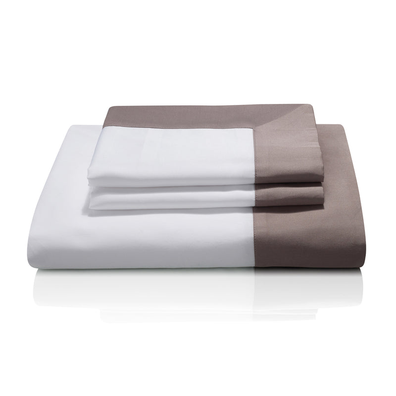 Cividale Luxury Bed Linen in Deep Blush (Cipolla) exclusive to Woods Fine Linens