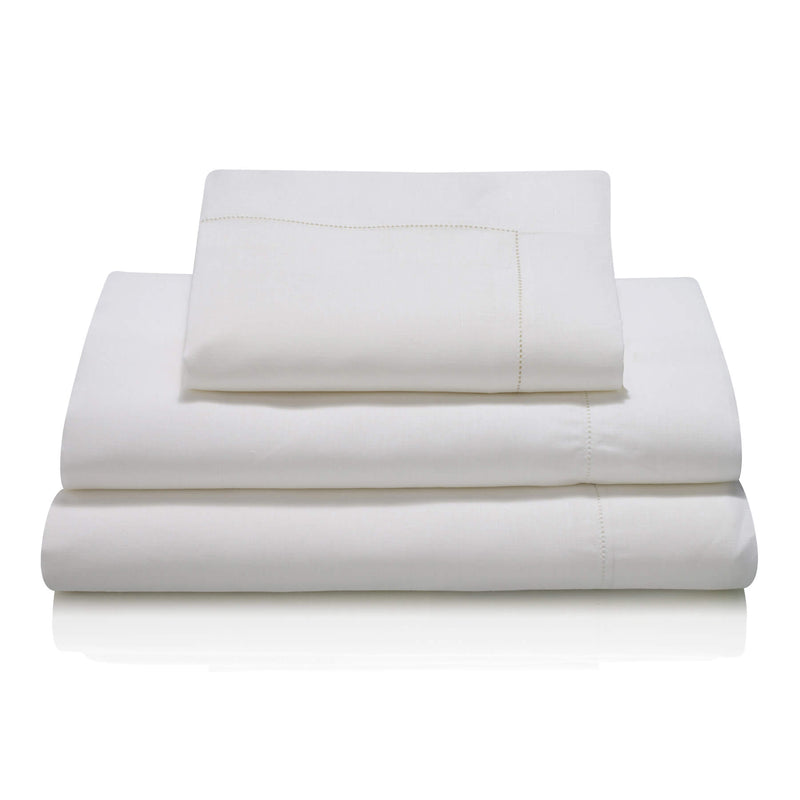 Premier Irish Linen Bedding Set White