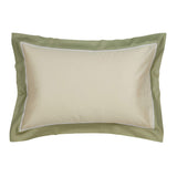 Woods San Danielle Egyptian Cotton Pale Green/White/Sage Oxford Pillowcase
